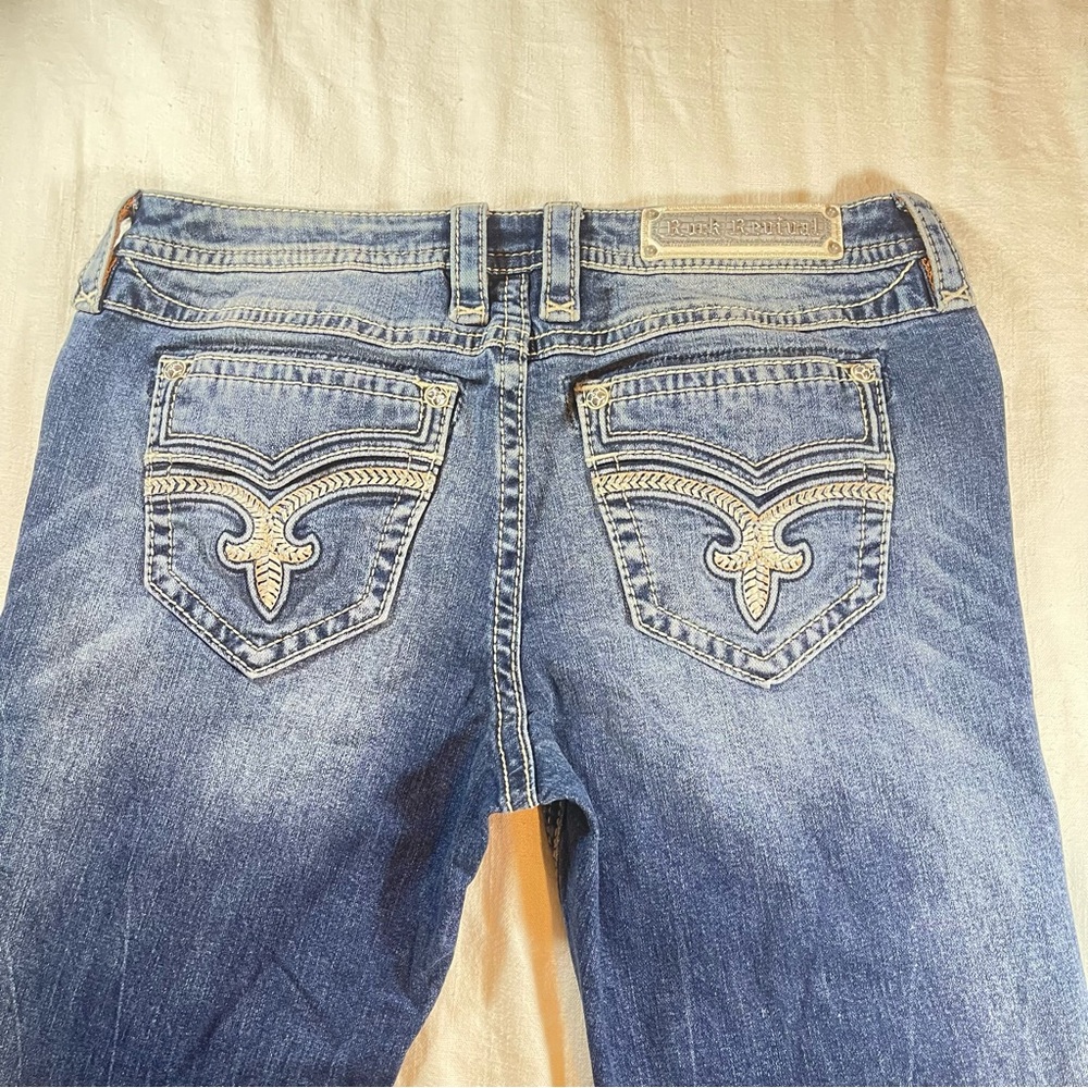 Rock Revival Indigo Boot Cut Jeans